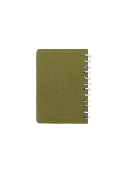 Trust The Process Ring Bound Compact Lined and Blank Notebook