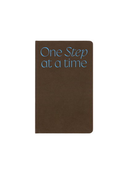 One Step at a Time A5 Dotted Notebook