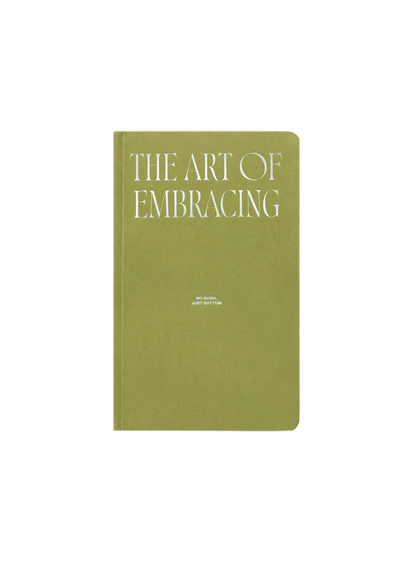 The Art of Embracing A5 Blank and Lined Notebook