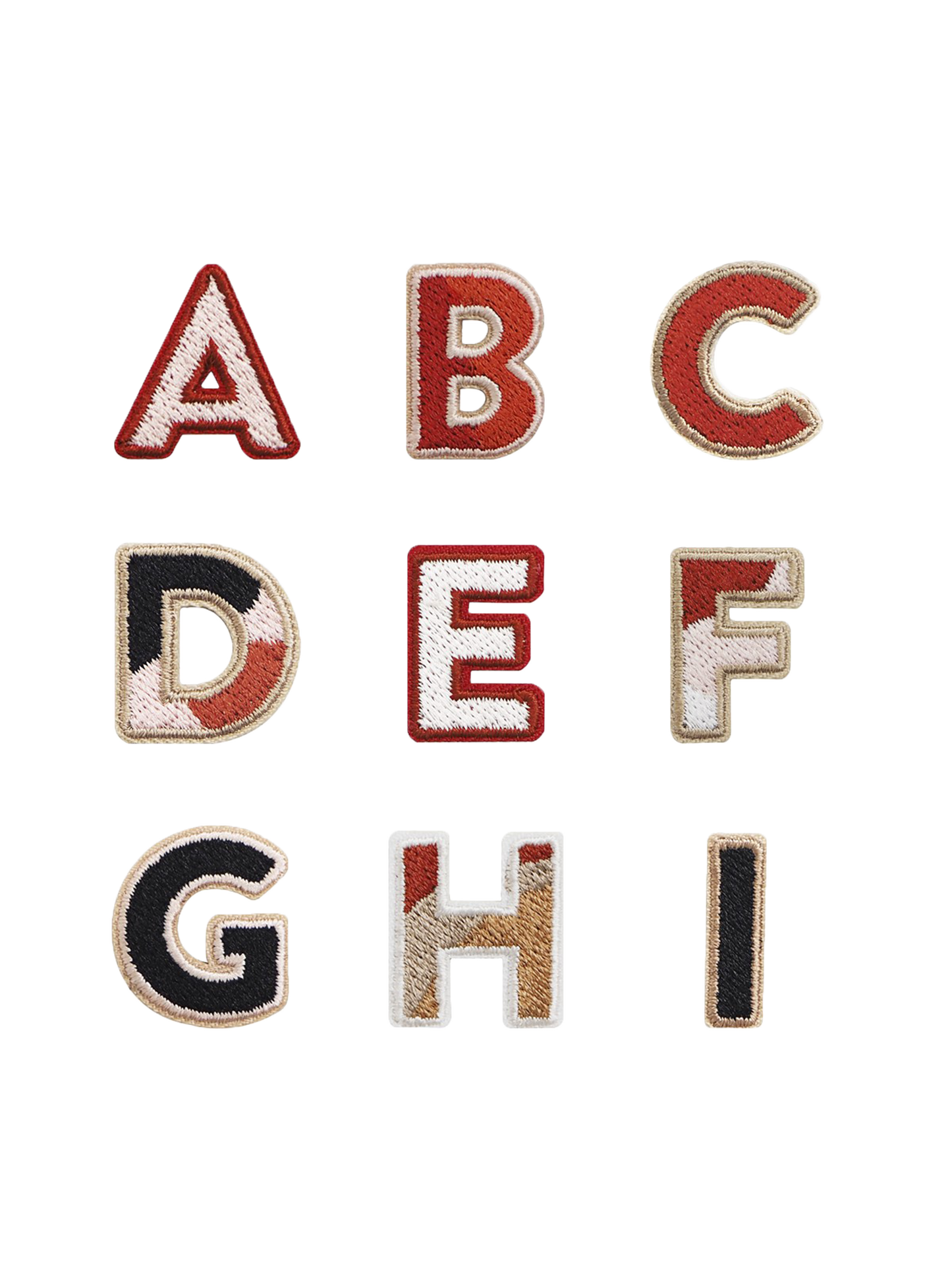 Alphabet Patches