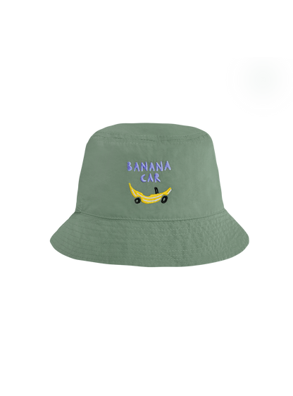 Kids Pocket Bucket Hat (Banana Car)