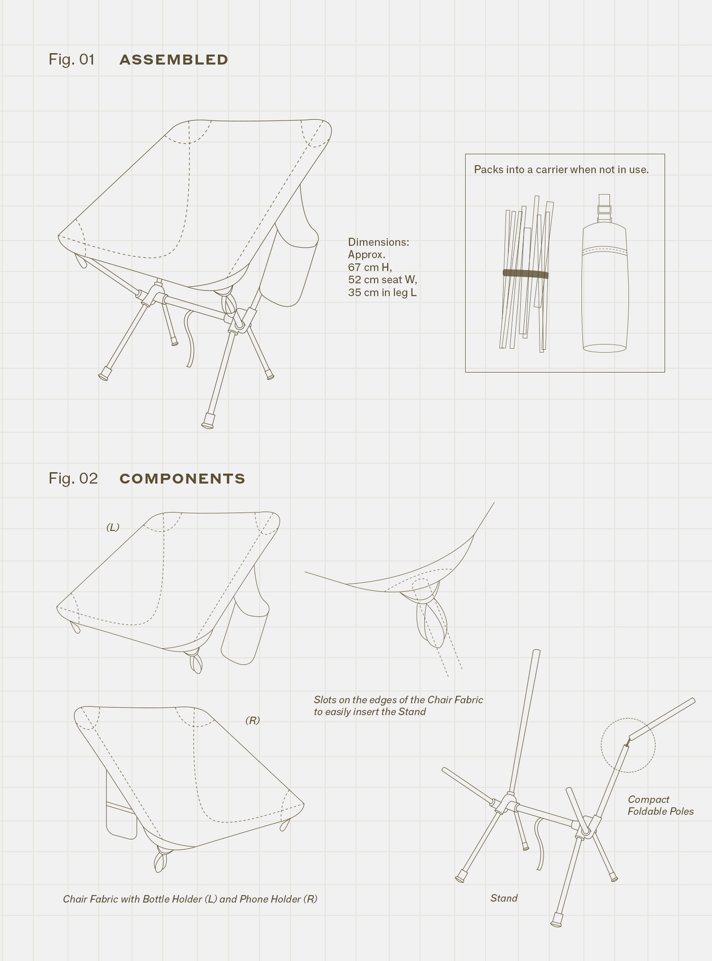 Basecamp Chair (Cypress Stripes)