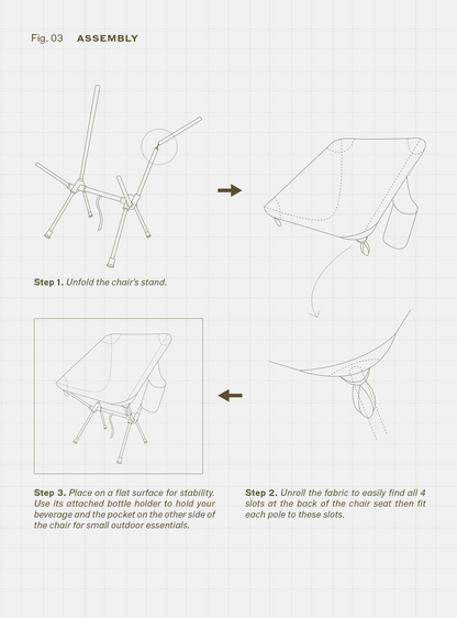 Basecamp Chair (Cypress Stripes)