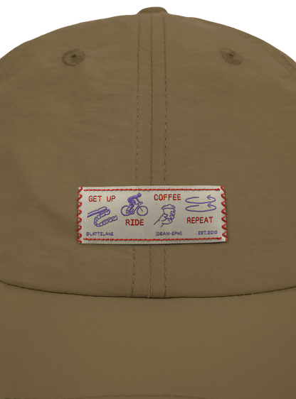 Camper Cap (Get Up Coffee Repeat Drip)