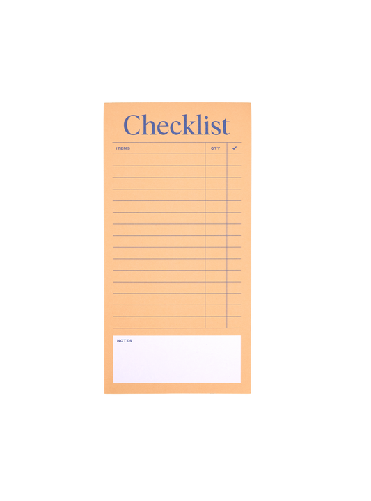 Checklist Notepad