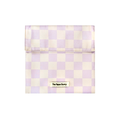 Regular Pocket Pouch (Checkmate Lilac)