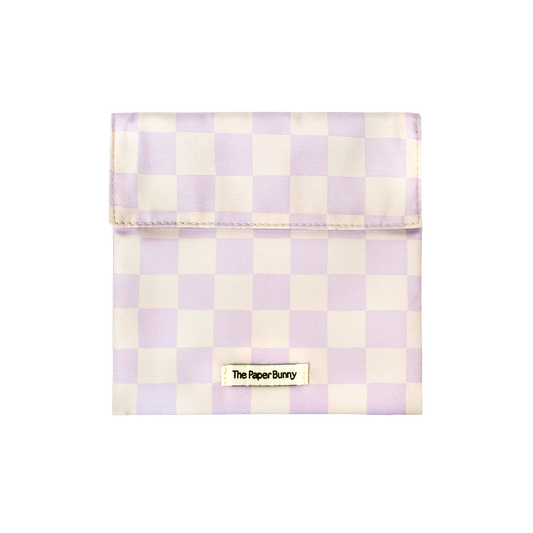 Regular Pocket Pouch (Checkmate Lilac)