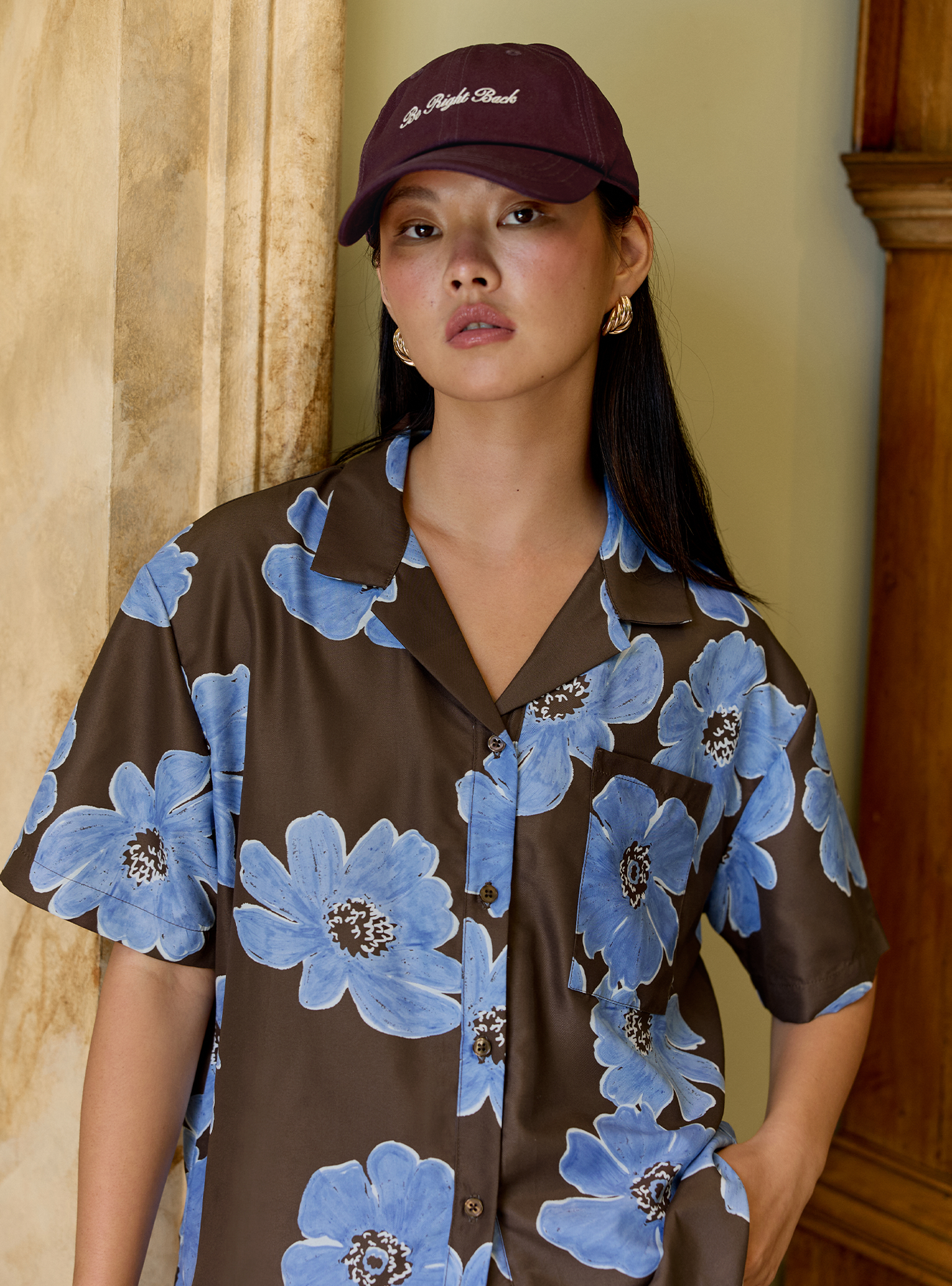 Resort Shirt (Poppy Chocolate)