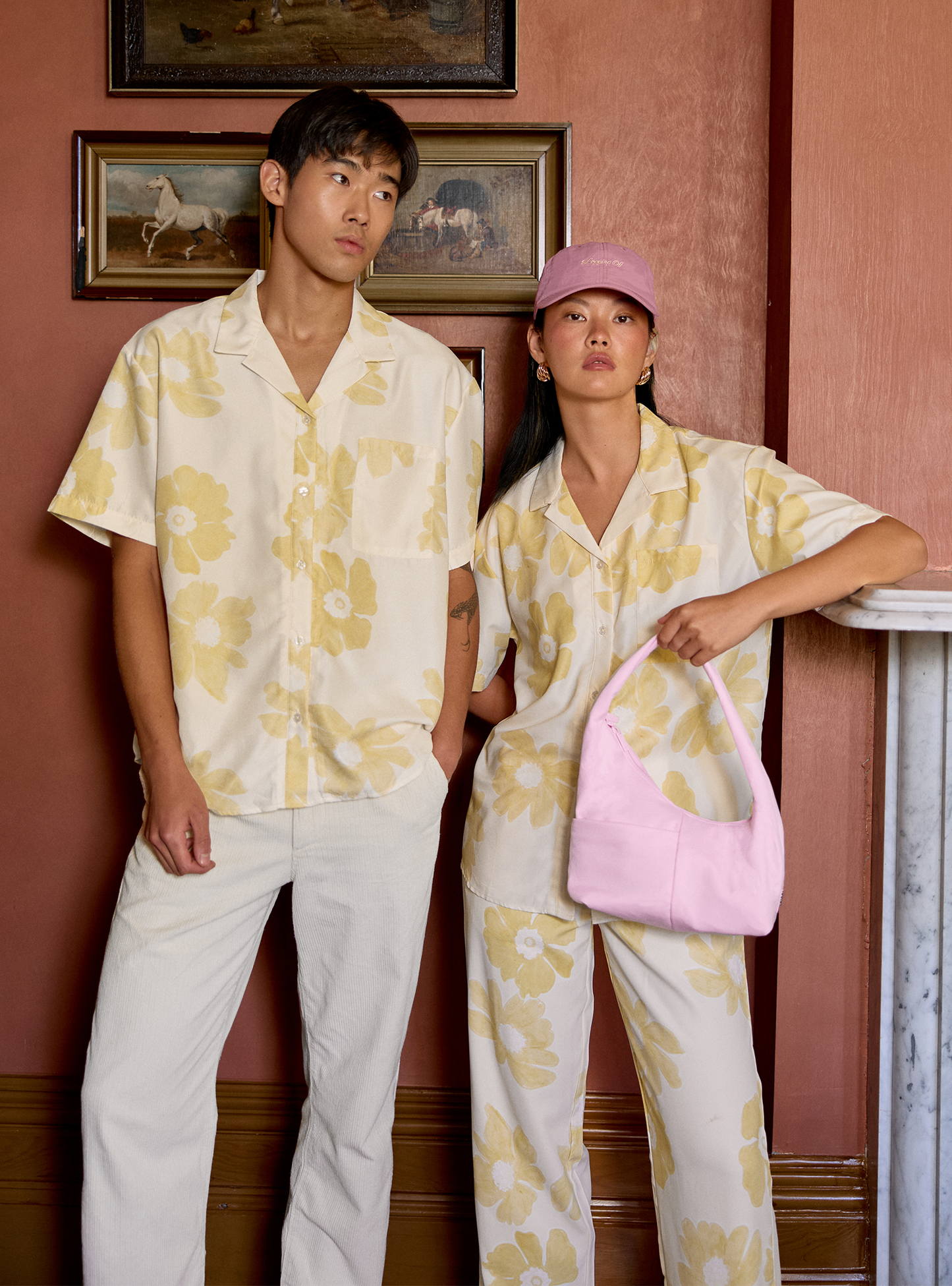 Resort Shirt (Poppy Creme)