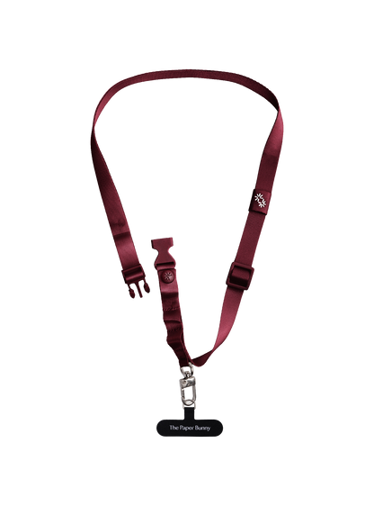 Commuter Phone Strap (Berry)