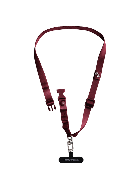 Commuter Phone Strap (Berry)