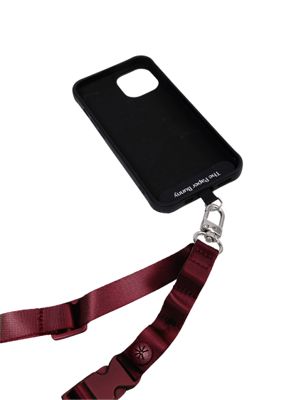 Commuter Phone Strap (Berry)