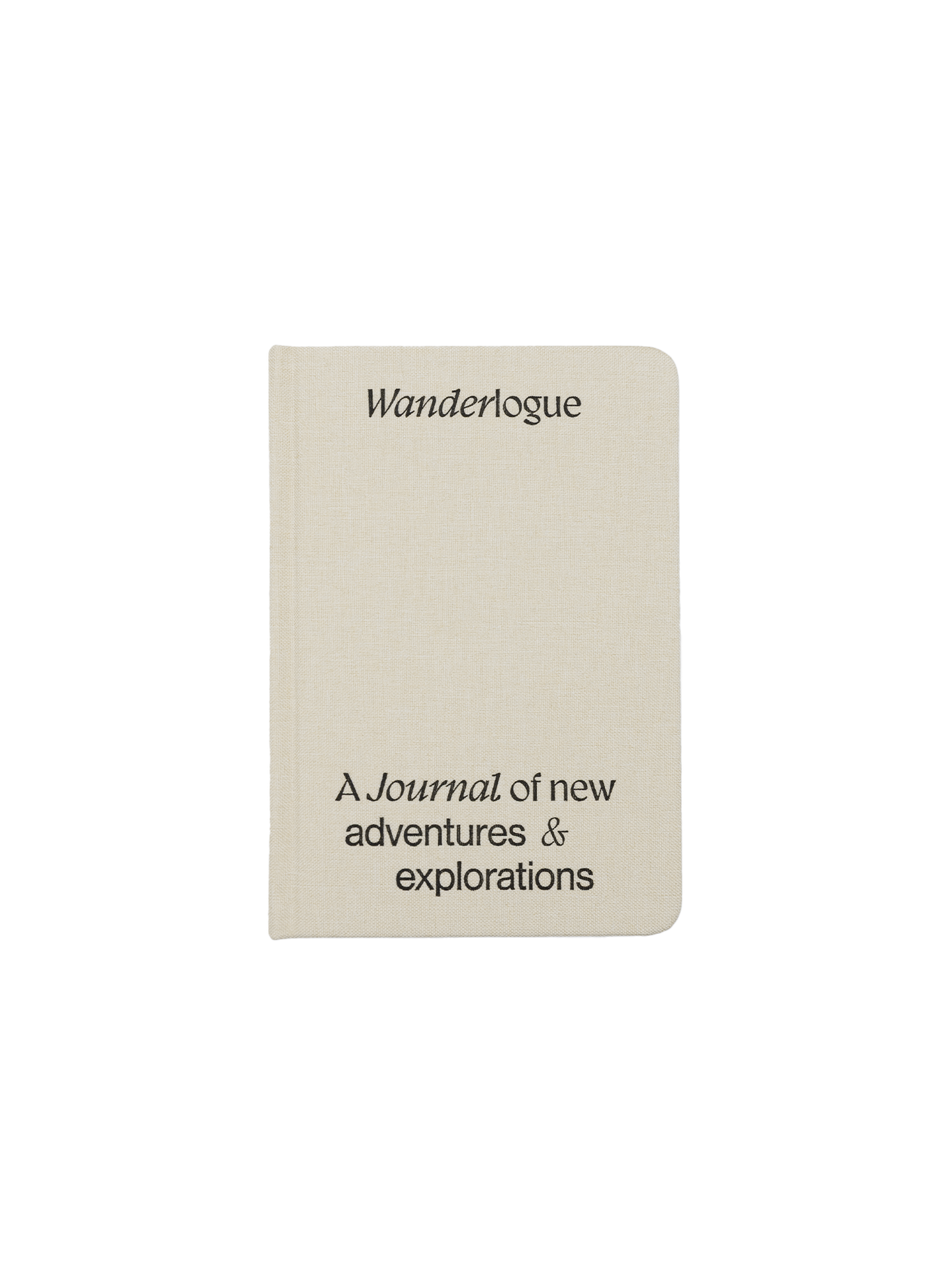 Wanderlogue Compact Blank and Lined Notebook