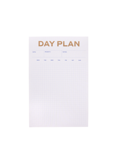 Day Plan Notepad
