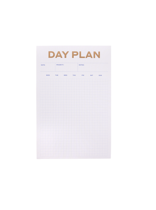 Day Plan Notepad
