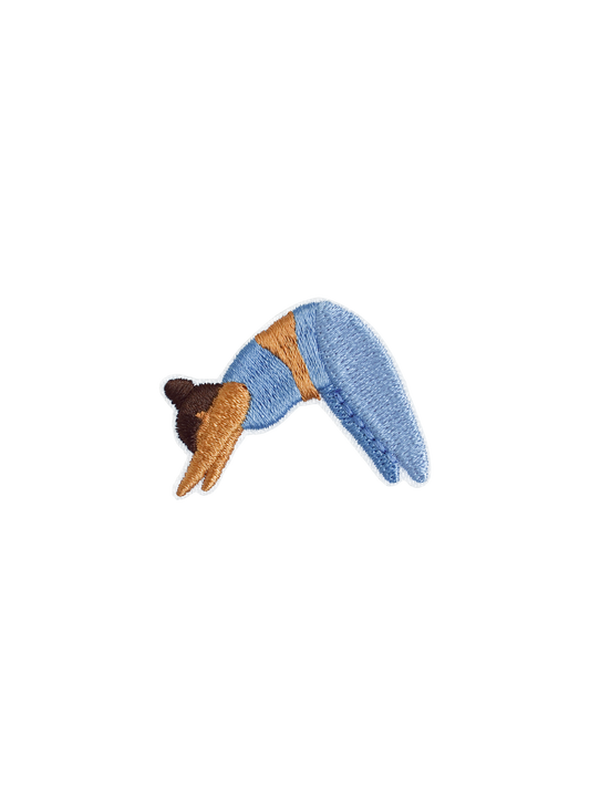 Downward Dog Yogi Blue Patch