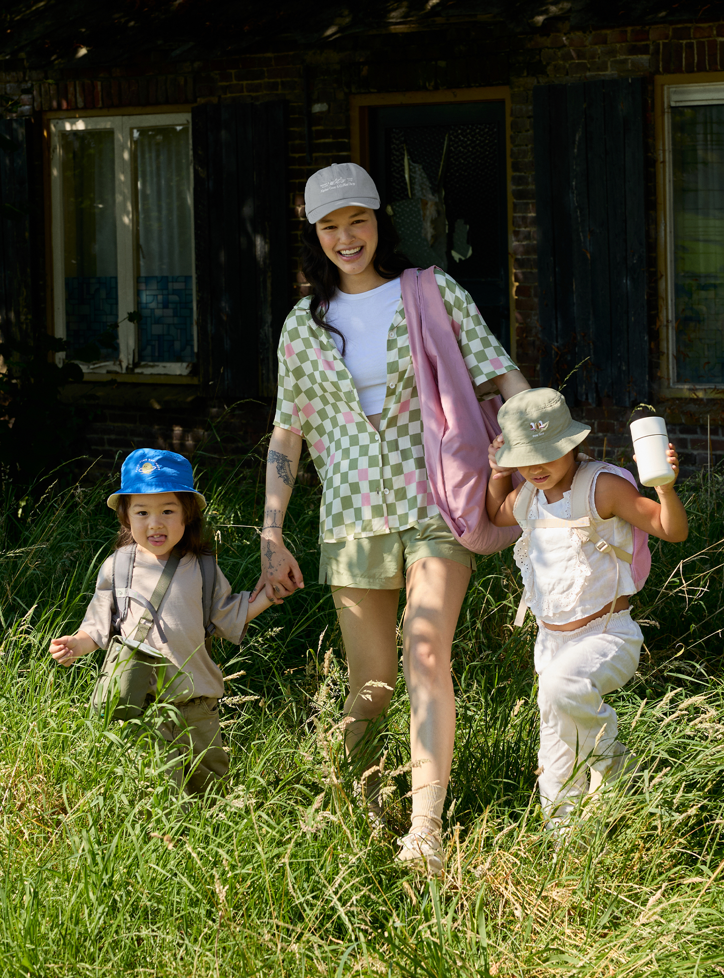 Kids Bucket Hat (Full Time Explorer Marlin)