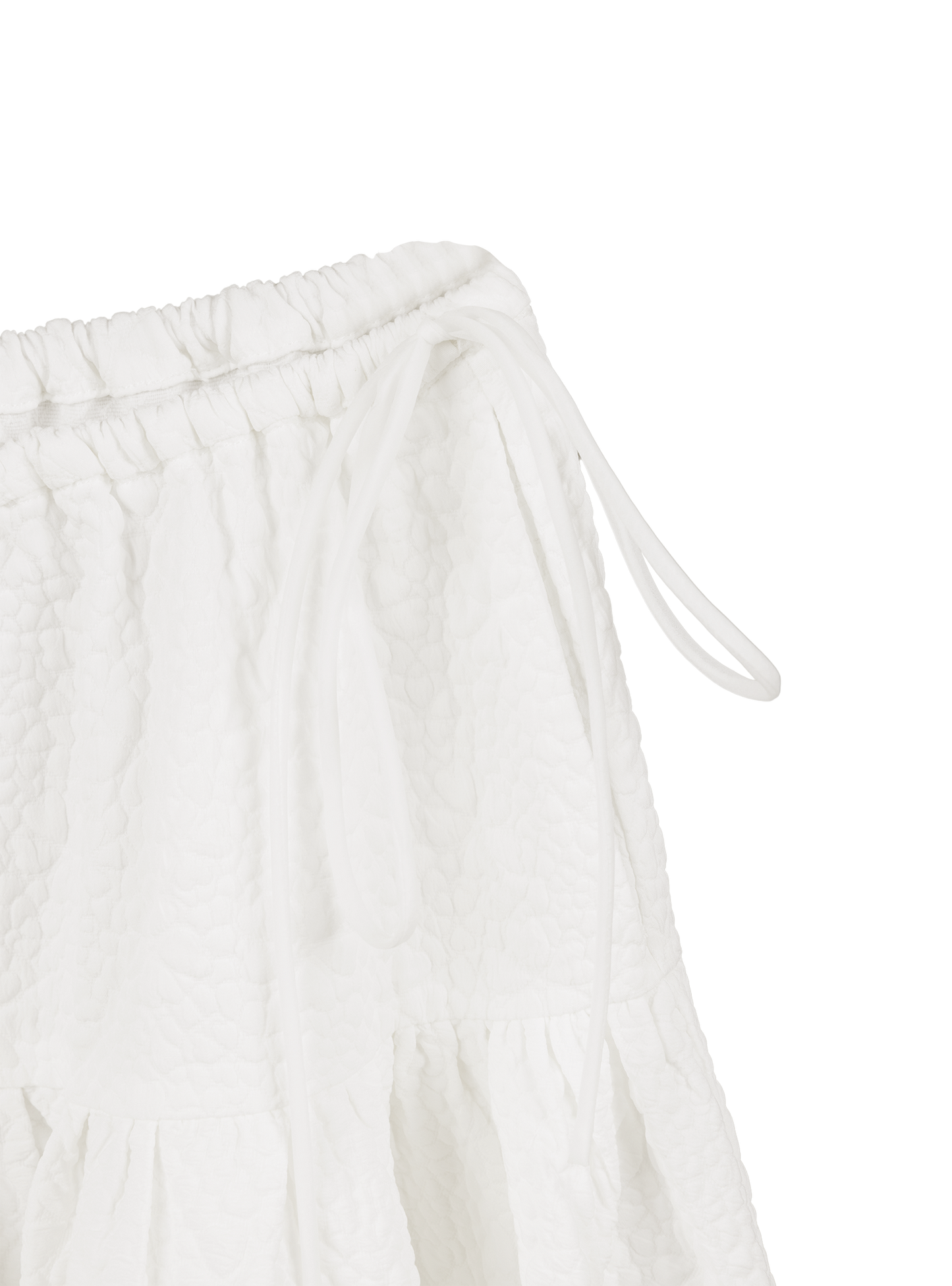 Field Gathered Skirt (Alabaster)