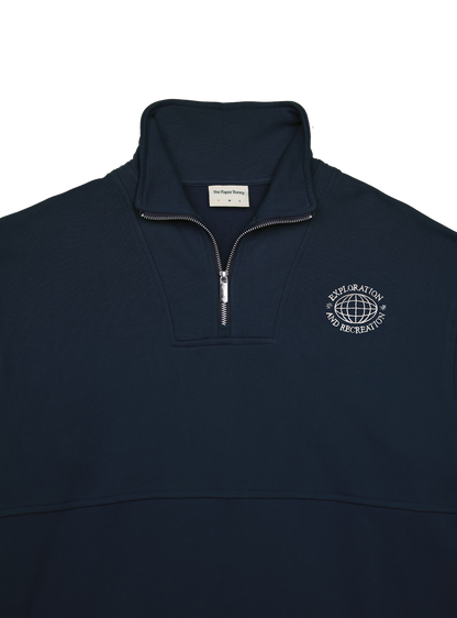 Half Zip Sweater (Midnight)