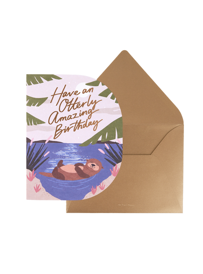 Have An Otterly Amazing Birthday Greeting Card