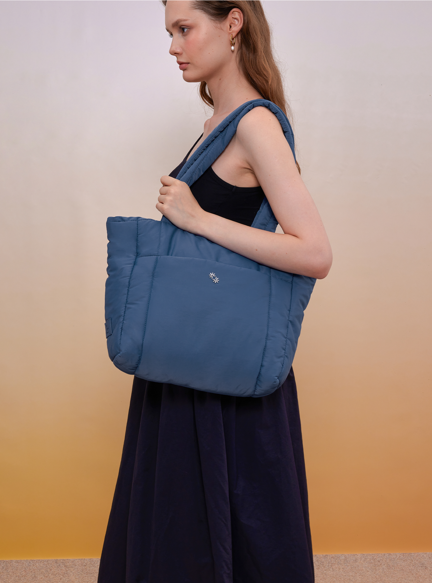 Puffer Shopper (Gloss Tide)