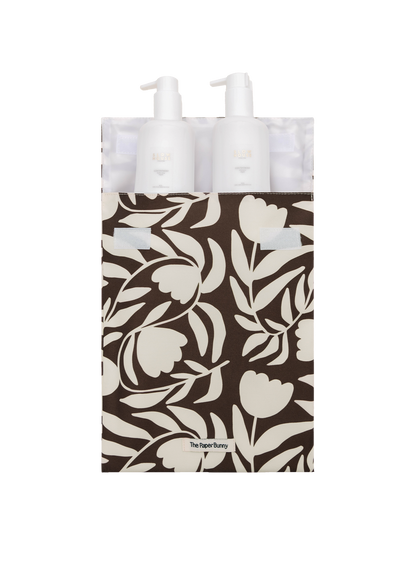Large Pocket Pouch (Bloom Brown)