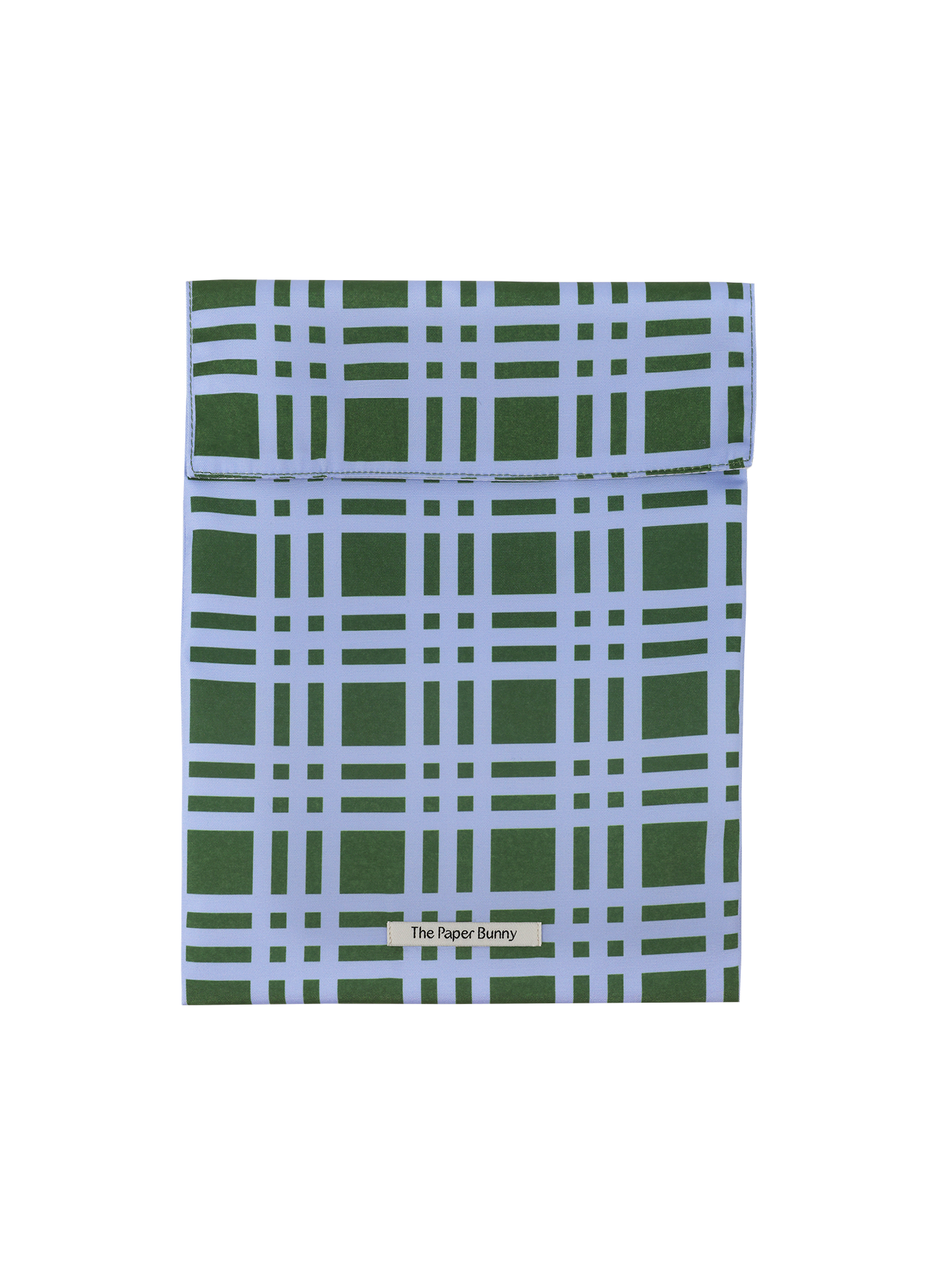 Large Pocket Pouch (Checkered Forest)