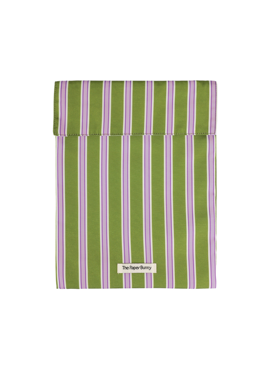 Large Pocket Pouch (Stripes Olive)