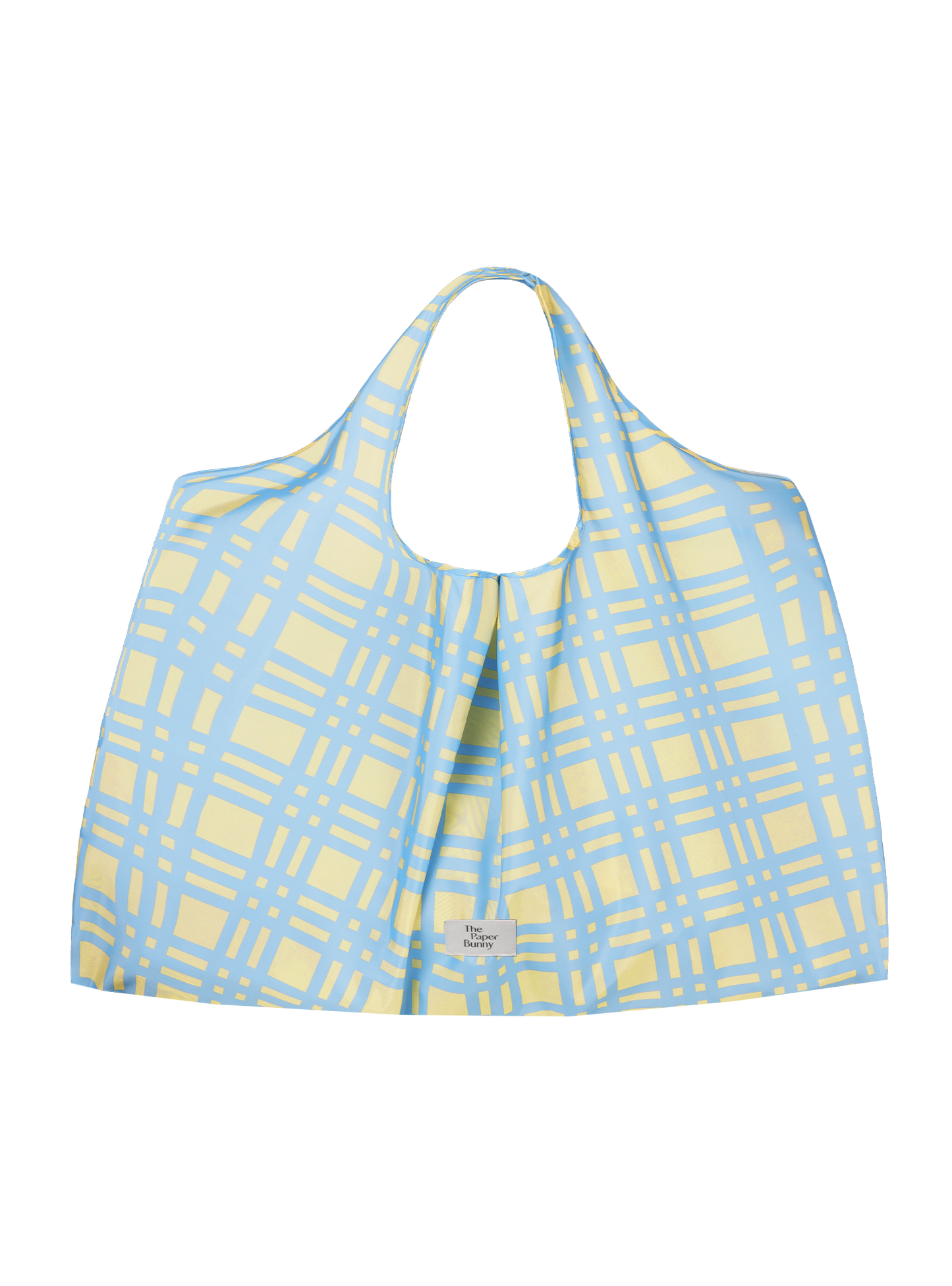 Large Reusable Tote (Checkered Beach)