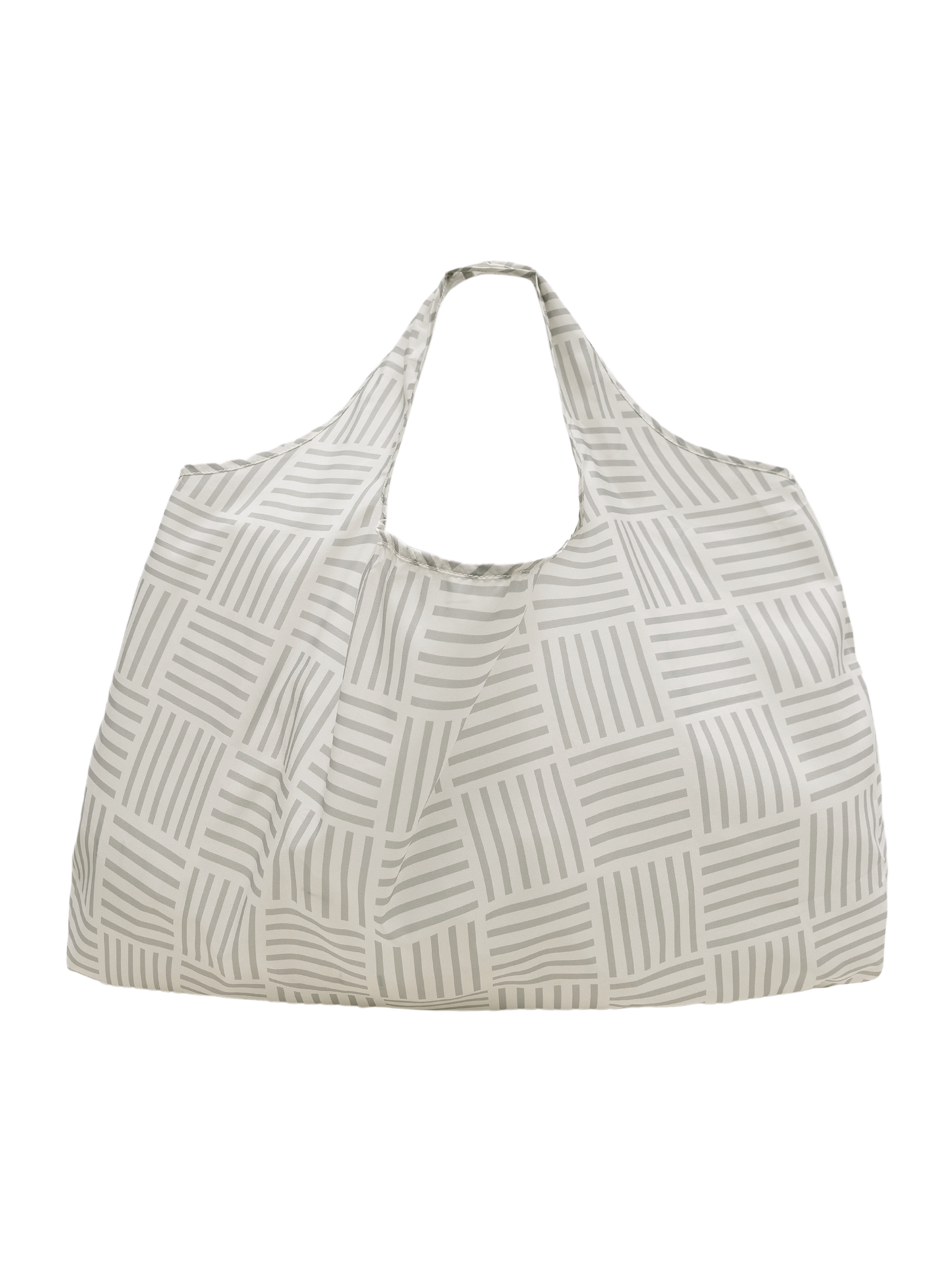 Large Reusable Tote (Interlace Grey)