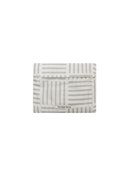 Large Reusable Tote (Interlace Grey)