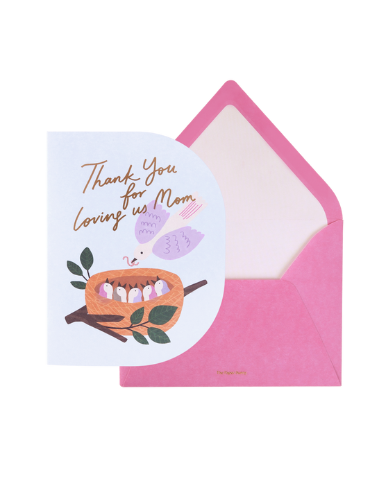 Mama Bird Greeting Card