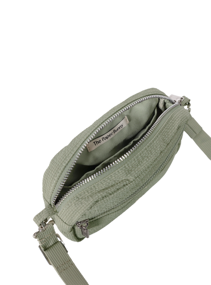 Mini Cruise Crossbody (Seersucker Bean)