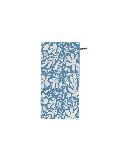 Mini Travel Towel (Garden Blue)