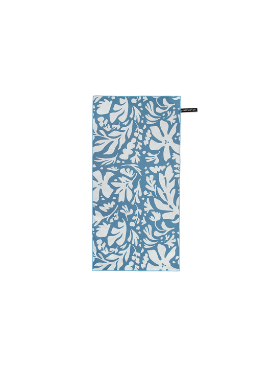 Mini Travel Towel (Garden Blue)