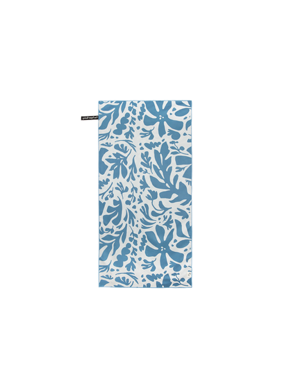 Mini Travel Towel (Garden Blue)