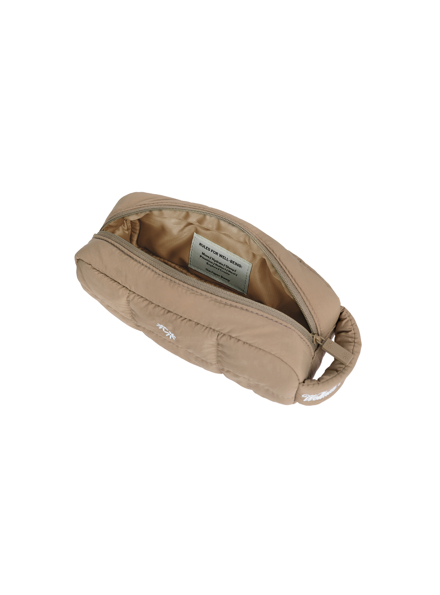 Mini Pillow Pouch (Nylon Latte)