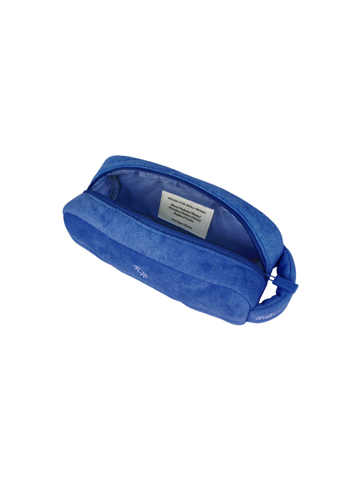 Mini Pillow Pouch (Terry Azure)