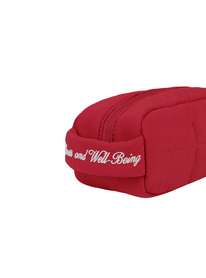 Mini Pillow Pouch (Nylon Cherry)