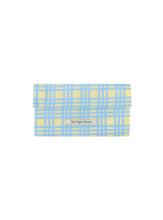 Mini Pocket Pouch (Checkered Beach)