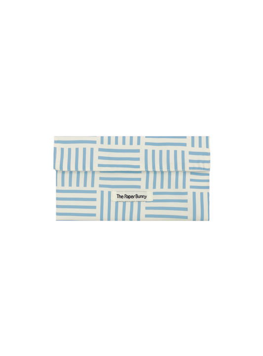 Mini Pocket Pouch (Interlace Blue)