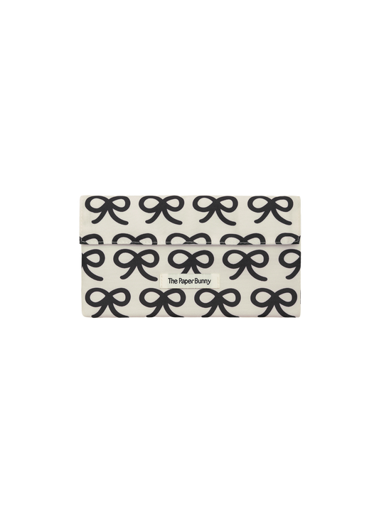 Mini Pocket Pouch (Ribbons Cream)