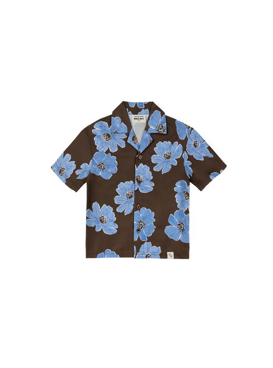 Mini Resort Shirt (Poppy Chocolate)