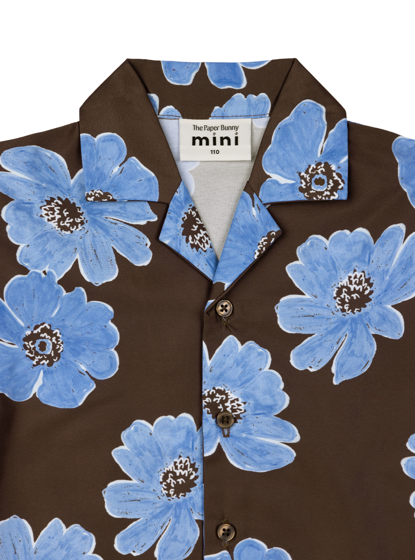 Mini Resort Shirt (Poppy Chocolate)
