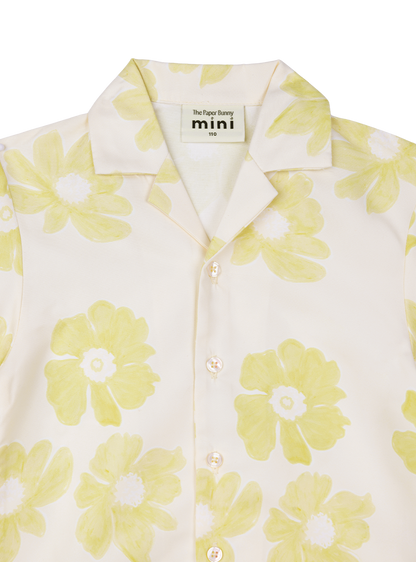 Mini Resort Shirt (Poppy Creme)