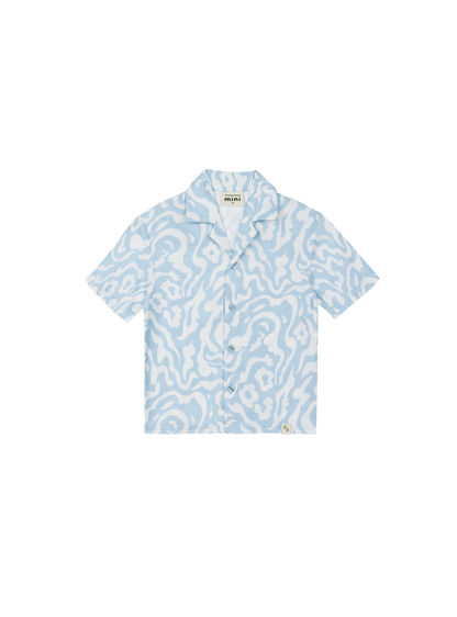 Mini Resort Shirt (Smoke Cloud)