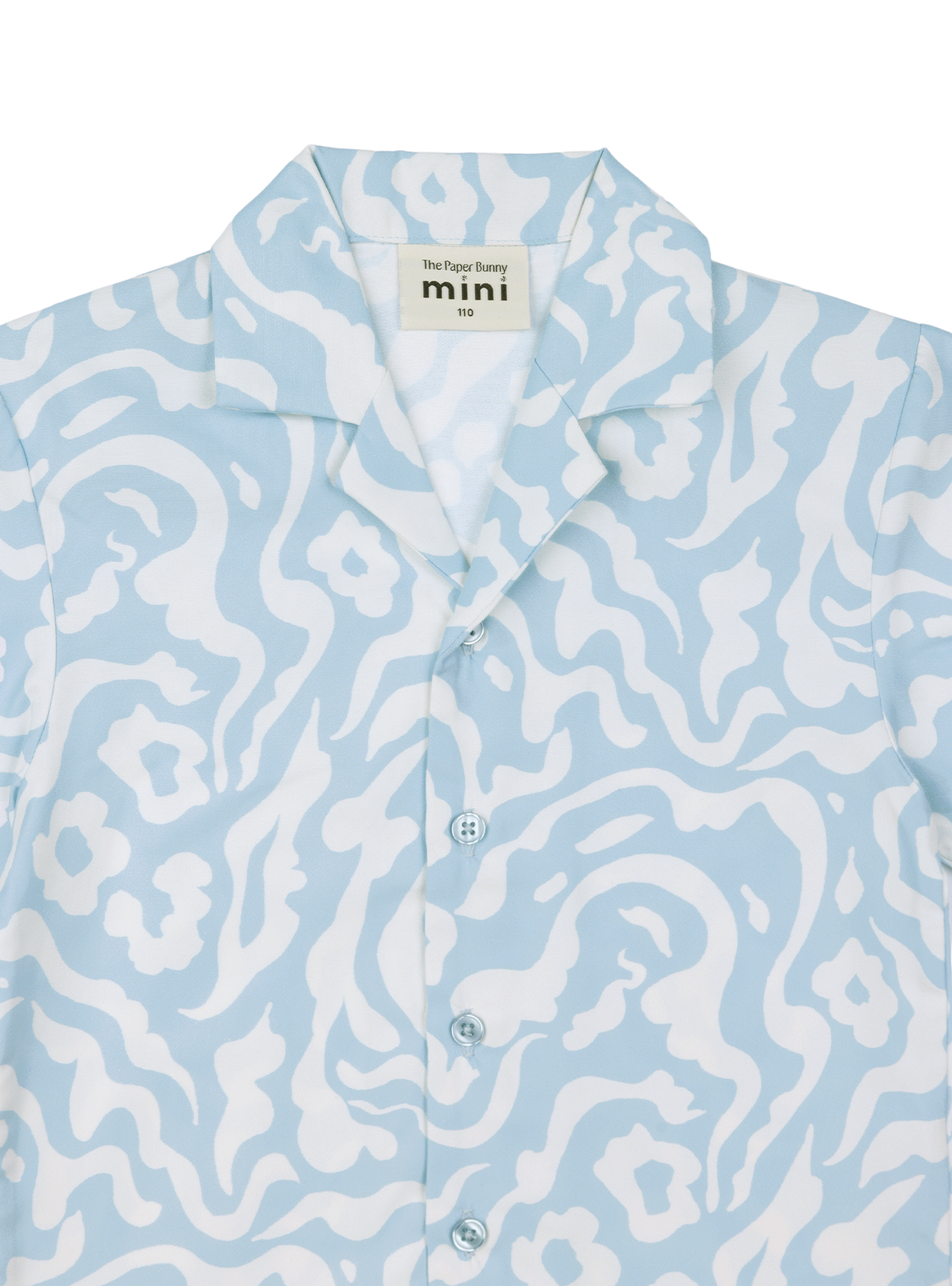 Mini Resort Shirt (Smoke Cloud)