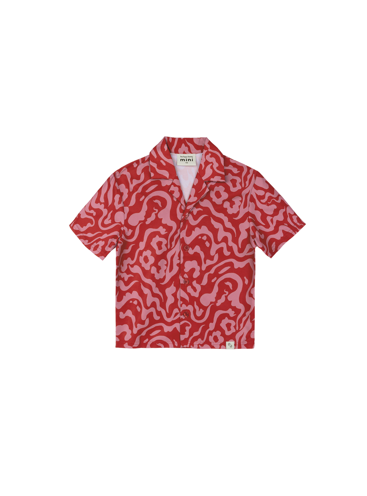 Mini Resort Shirt (Smoke Crimson)