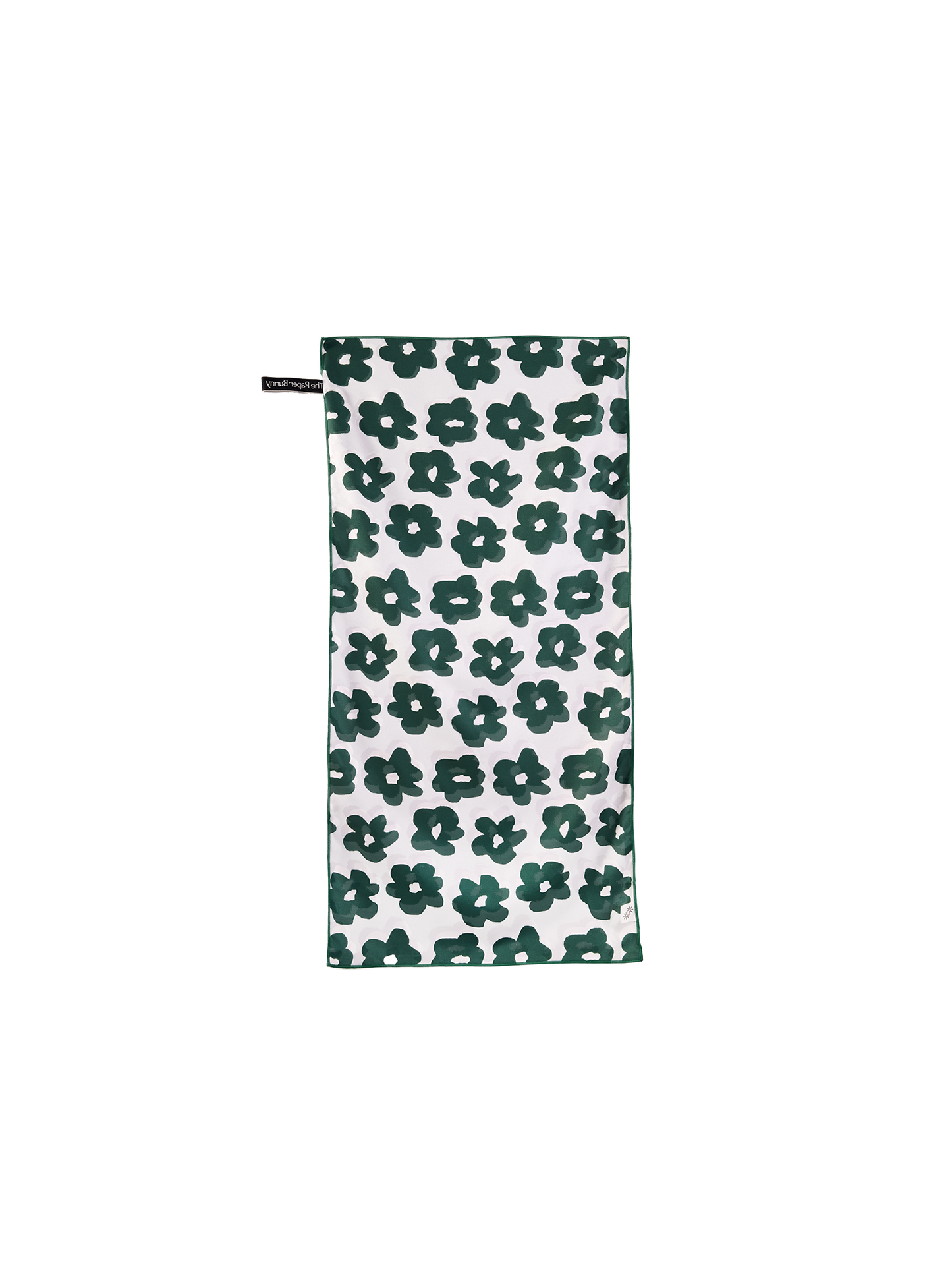 Mini Travel Towel (Daisies Moss)