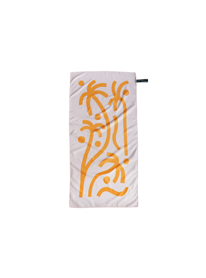 Mini Travel Towel (Palm Sunset)